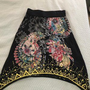 Hand Embroydered Cotton Skirt